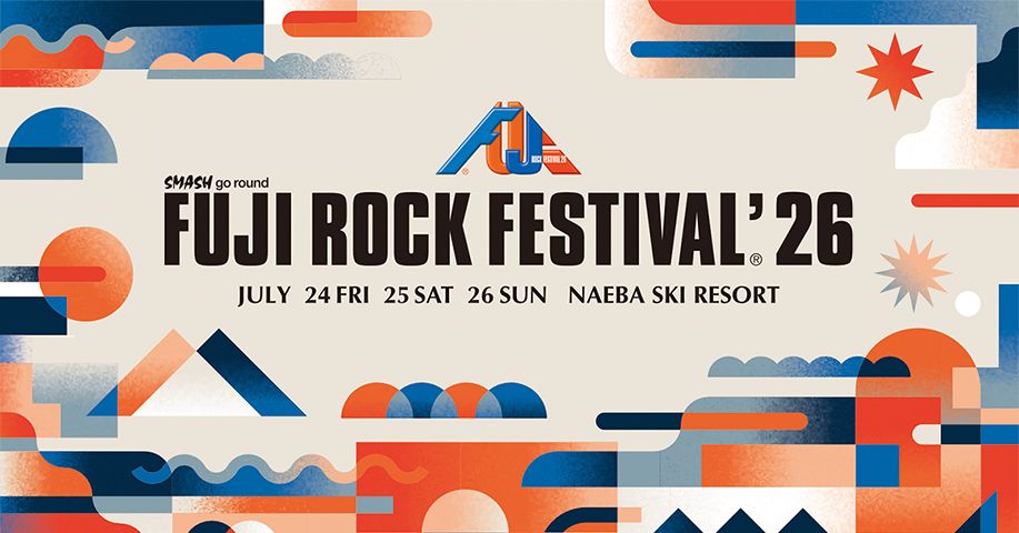 FUJI ROCK FESTIVAL '26、第1弾発表
